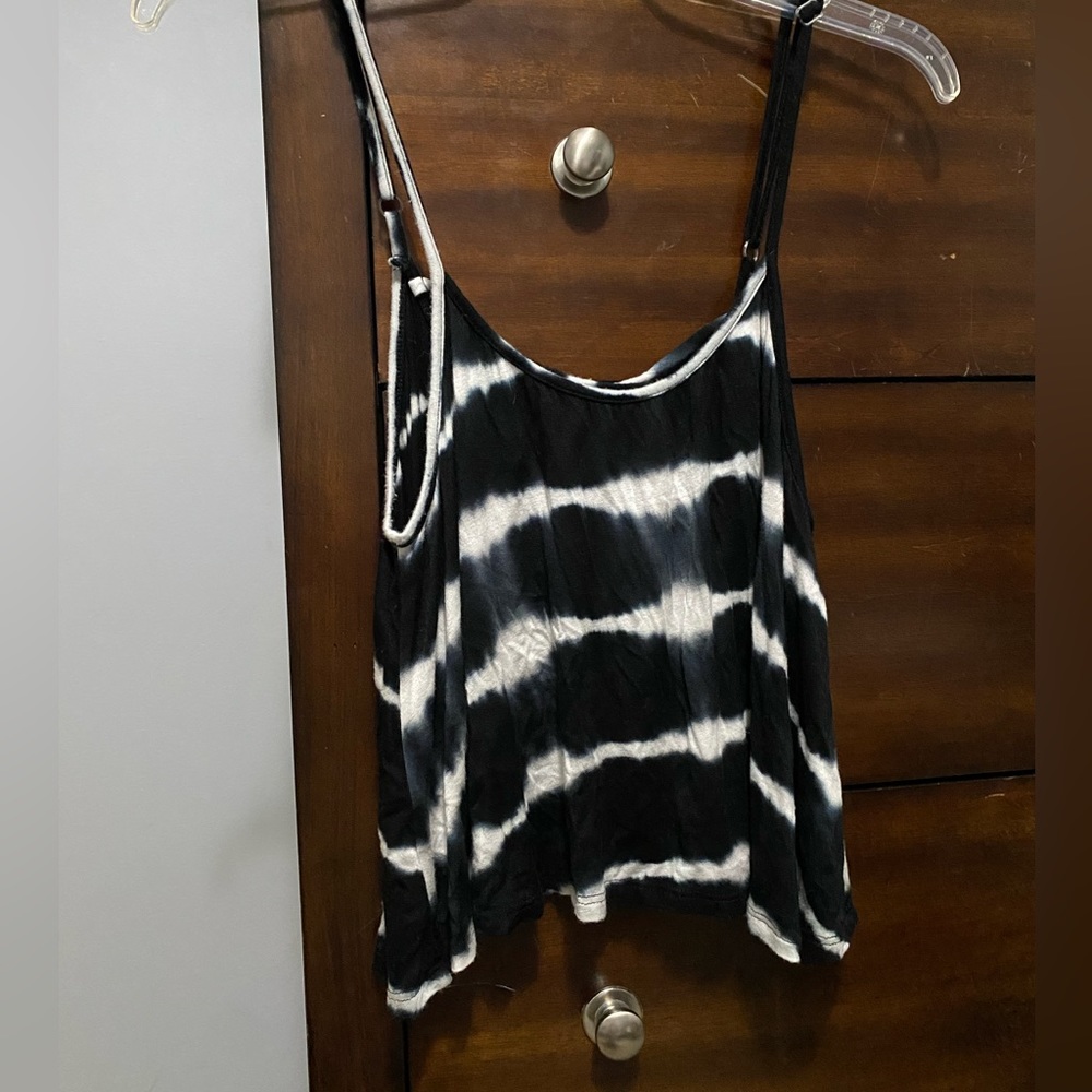 Beach tank with Tye dye pattern